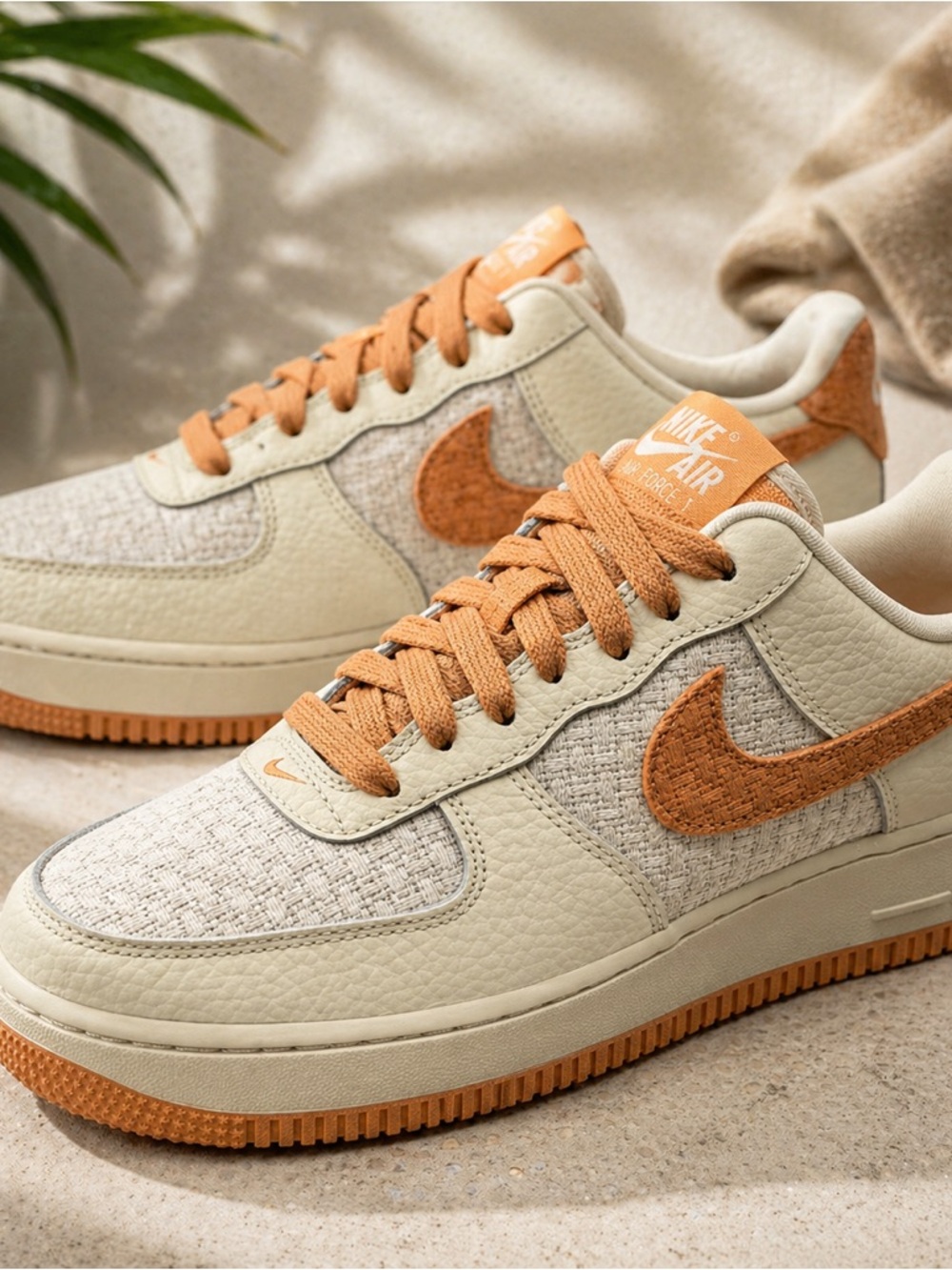 Nike  Air Force 1 Low - Coconut Milk/ Copper Moon Women Sz 7.5